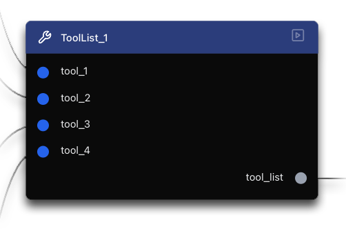 Tool list